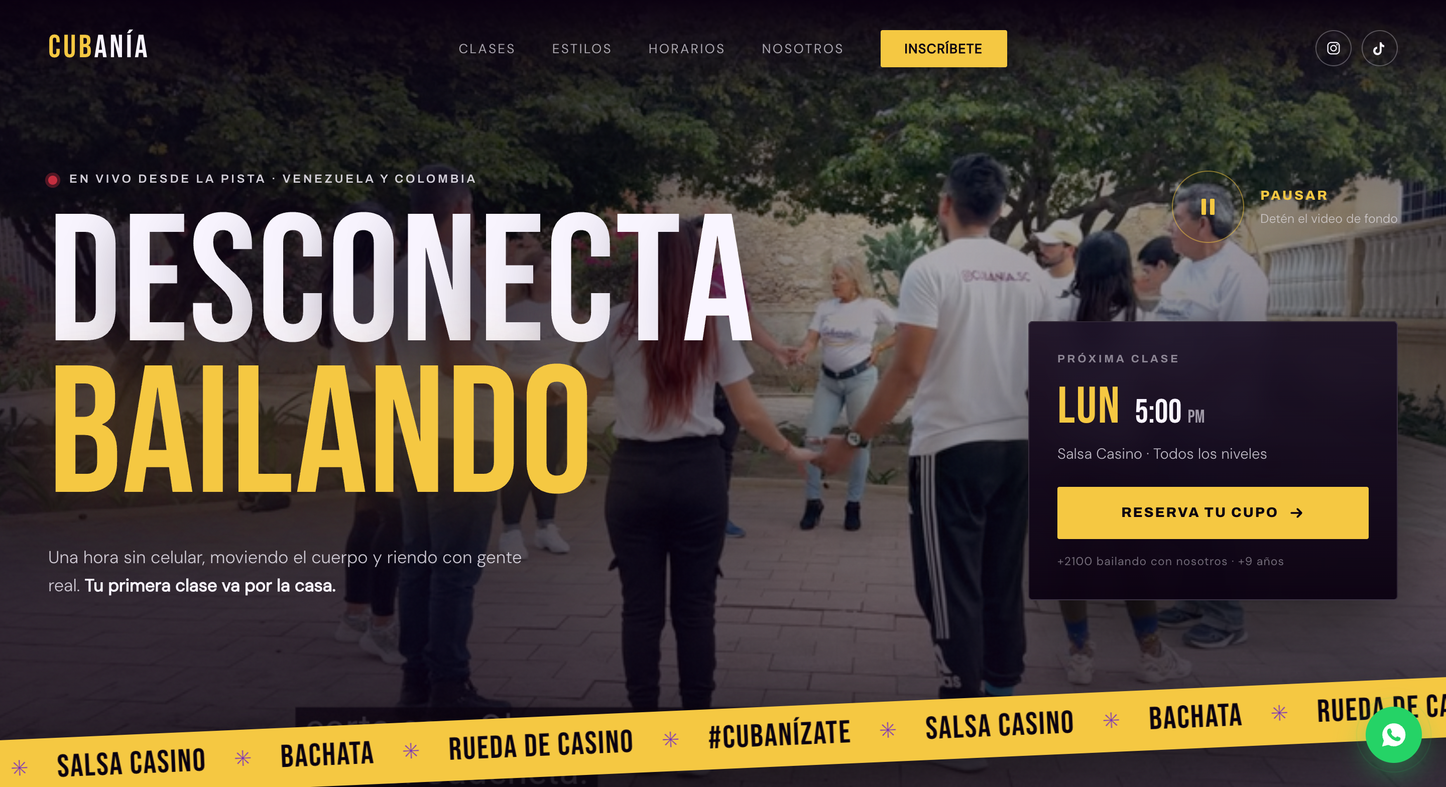 Cubania academia de salsa